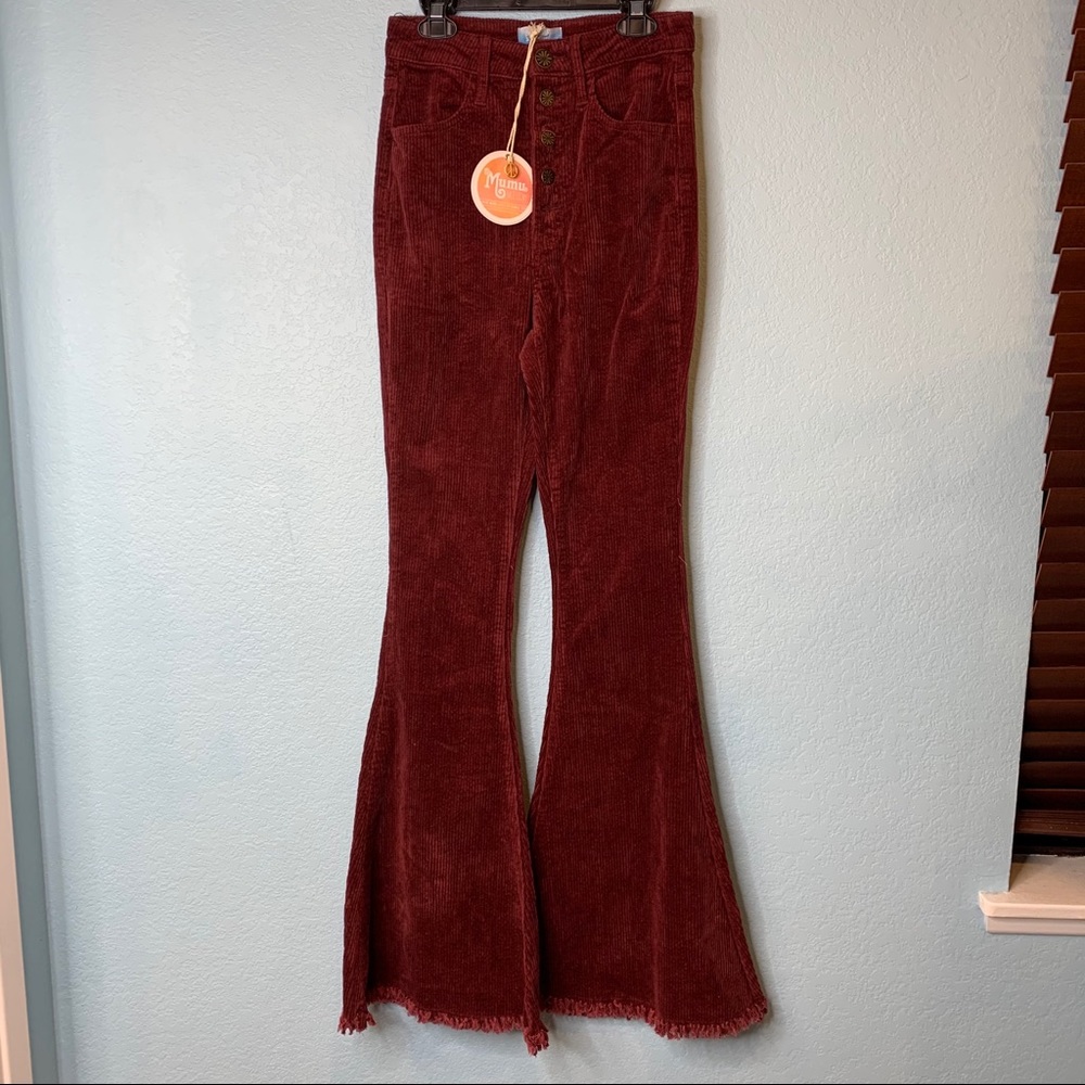 Show Me Your Mumu Cam Cam Corduroy Bells Pants 25 - Picture 2 of 11